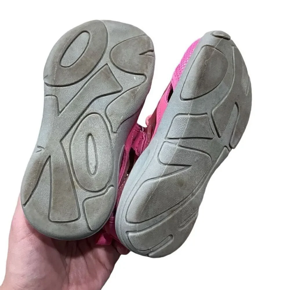 Osh Kosh B'gosh Toddler Girl's Ever Play Sandals Hot Pink Sparkle Size:8